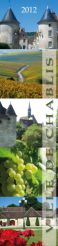 Marque pages-Calendrier pour la Mairie de Chablis